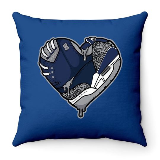 Snk Heart Throw Pillow To Match Georgetown Throw Pillow