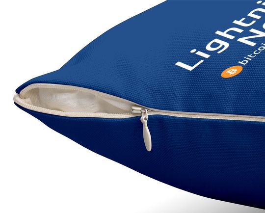 Lightning Network - Bitcoin Without Blockchain Throw Pillow