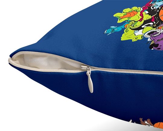 Space Jam Tune Squad Marvin & Bugs Bunny Throw Pillow