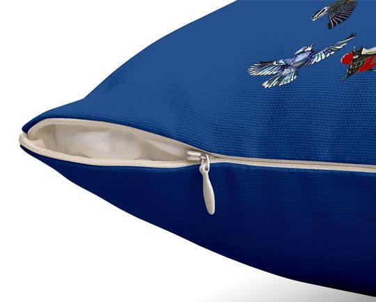 Birdwatching Bird Nerd Great Bird Watcher Throw Pillow Binoculars