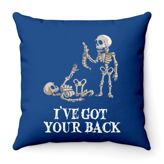 I Got Your Back Stick Throw Pillow Friendship Sarcastic Throw Pillow Throw Pillow