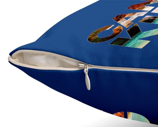 Canoe King Gift Kayak Whitewater River Trip Canoeists Throw Pillow