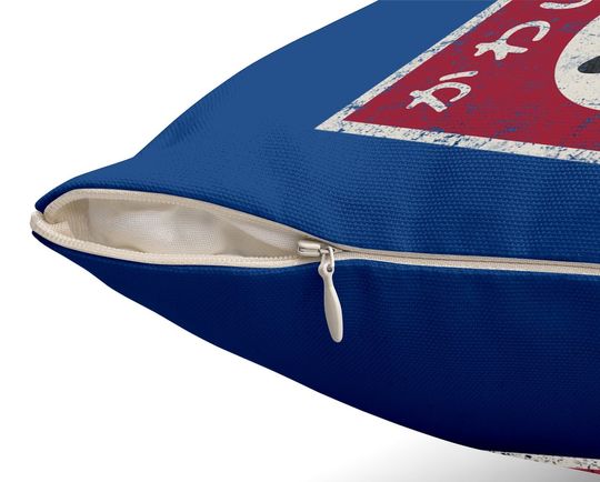 Kawaii Cat Japanese Black Anime Cat Throw Pillow