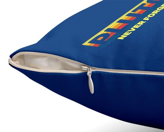 Pluto Never Forget Science Space Retro Throw Pillow