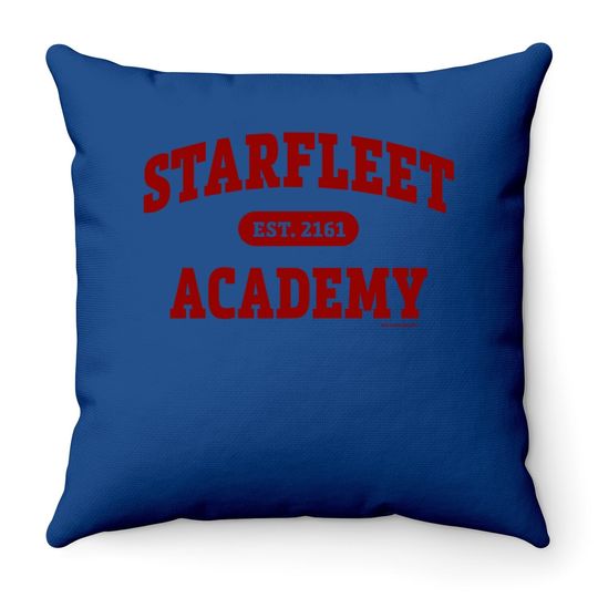 Star Trek Starfleet Academy Est. 2161 Throw Pillow