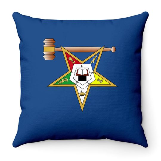Worthy Matron Oes T Eastern Star Throw Pillow