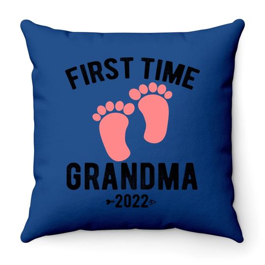 First Time Grandma For Granny To Be Promoted To Grandma Throw Pillow