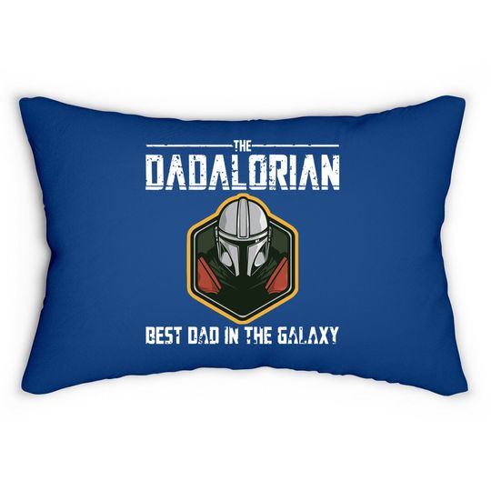 Retro The Dadalorian Graphic Father's Day Lumbar Pillow Vintage Best Lumbar Pillow