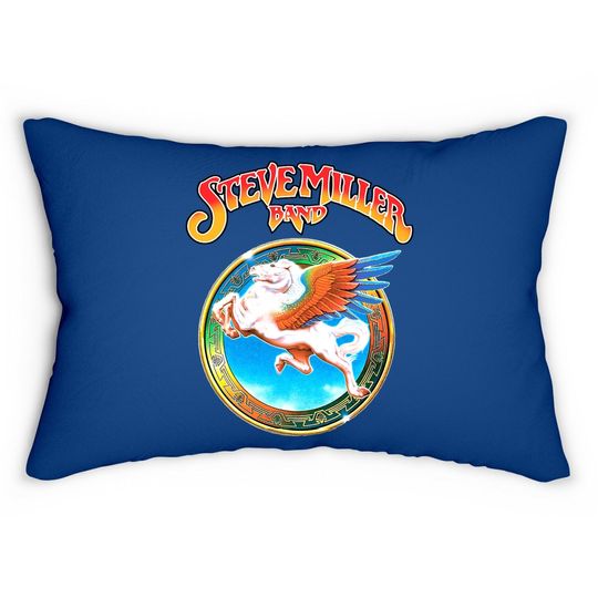 Steve Miller Band Lumbar Pillow Cotton Lumbar Pillow Fashion Round Neck Tops Short Sleeve Lumbar Pillow