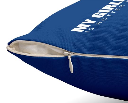 My Girlfriend Is Hotter Than You Throw Pillow