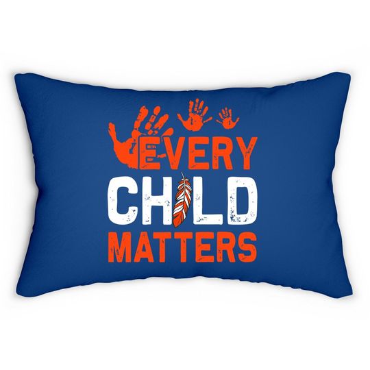 Lumbar Pillow Every Child Matters Indigenous People Orange Day