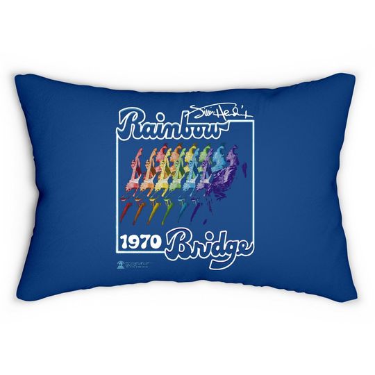 Jimi Hendrix - Rainbow Bridge Lumbar Pillow