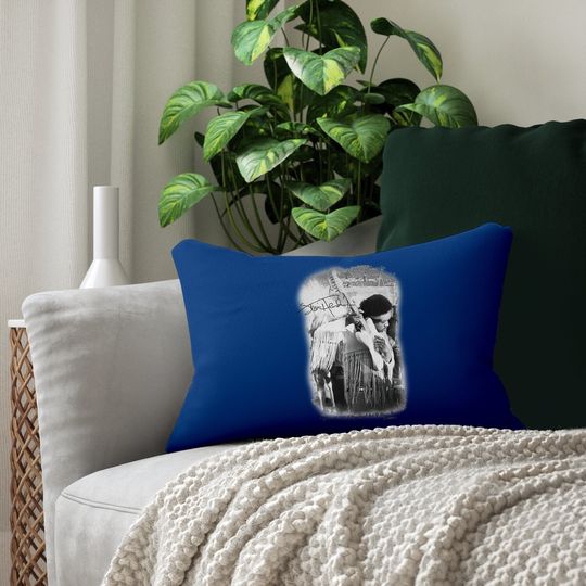 Jimi Hendrix Woodstock Lumbar Pillow