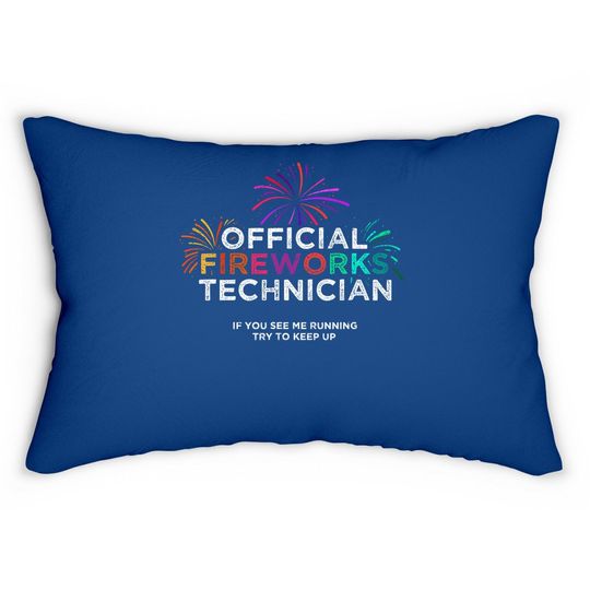  Fireworks Technician Lumbar Pillow Lumbar Pillow