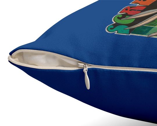 Bugs Bunny Screwy Rabbit Throw Pillow