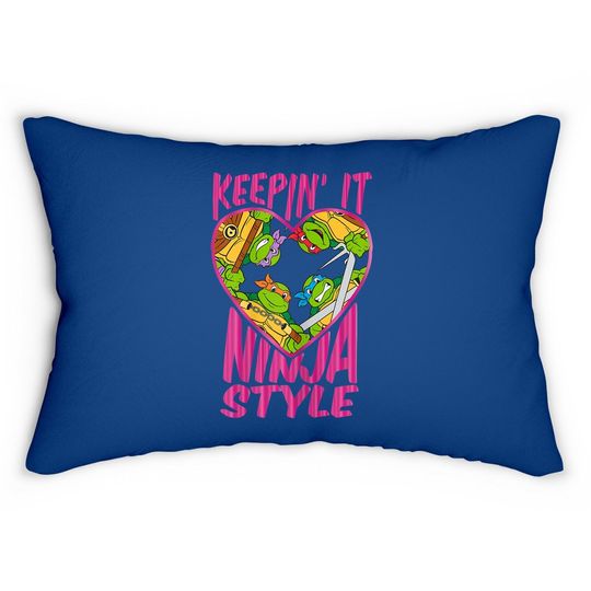 Teenage Mutant Ninja Turtles Keepin' It Ninja Style Lumbar Pillow