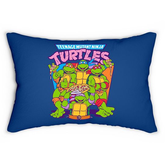 Teenage Mutant Ninja Turtles Pizza & Smiles Lumbar Pillow