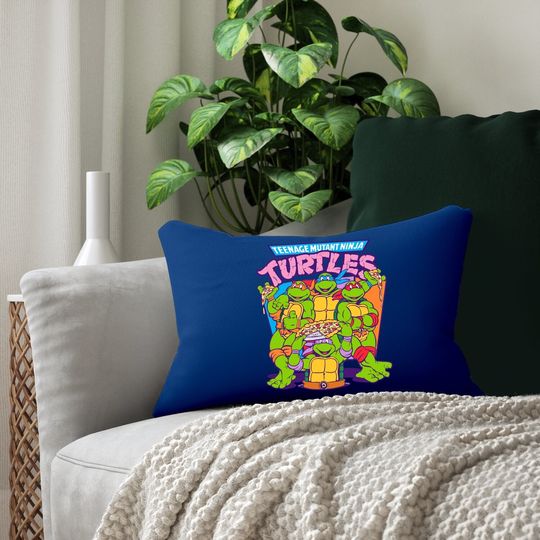 Teenage Mutant Ninja Turtles Pizza & Smiles Lumbar Pillow