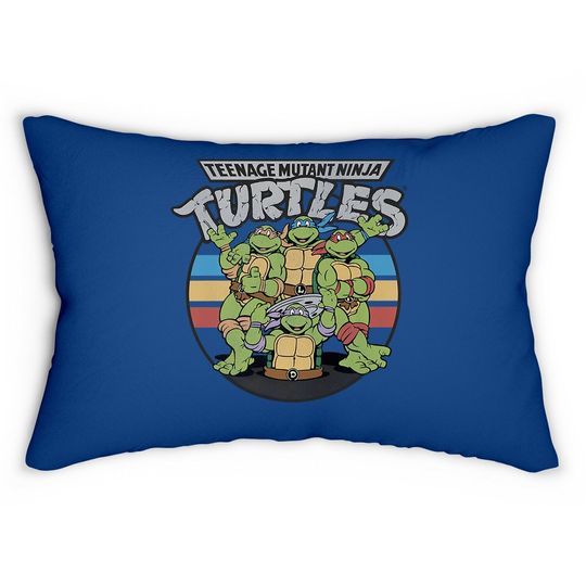 Teenage Mutant Ninja Turtles Retro Spot Logo Lumbar Pillow-lumbar Pillow