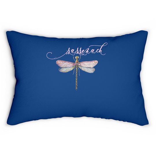 Outlander Sassenach Dragonfly Lumbar Pillow