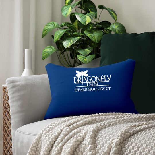 Outlander Sassenach Dragonfly Lumbar Pillow