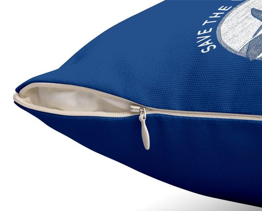 Save The Whales: Protect The Ocean Orca Killer Whales Throw Pillow