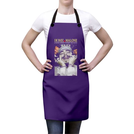 Home Malone Spoof Home Alone Parody Rockstar Aprons