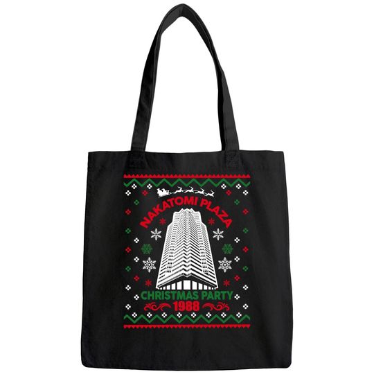 Nakatomi Plaza 1988 Christmas Ugly Classic Bags