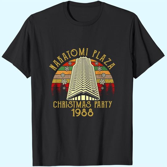 Die Hard Nakatomi Plaza Christmas Party 1988 T-Shirts