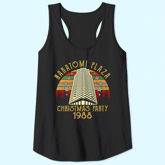 Die Hard Nakatomi Plaza Christmas Party 1988 Tank Tops