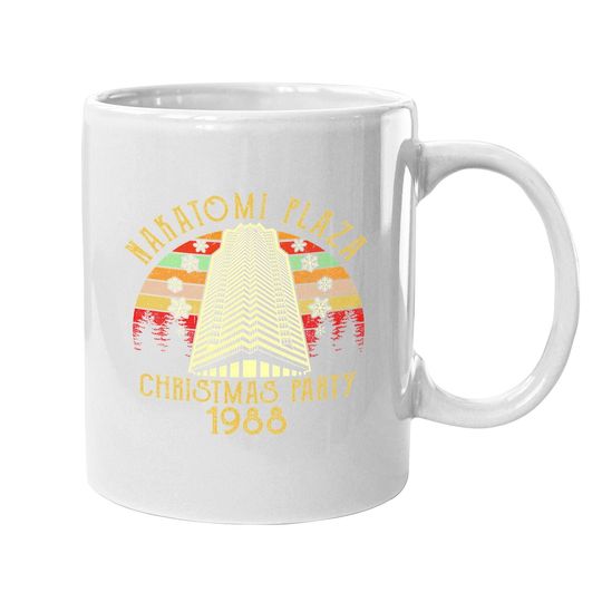 Die Hard Nakatomi Plaza Christmas Party 1988 Mugs