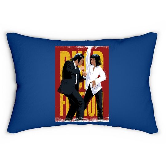 Nirvan Pulp Fiction Dance Lumbar Pillow