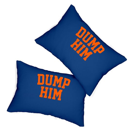 Dump Him Lumbar Pillow