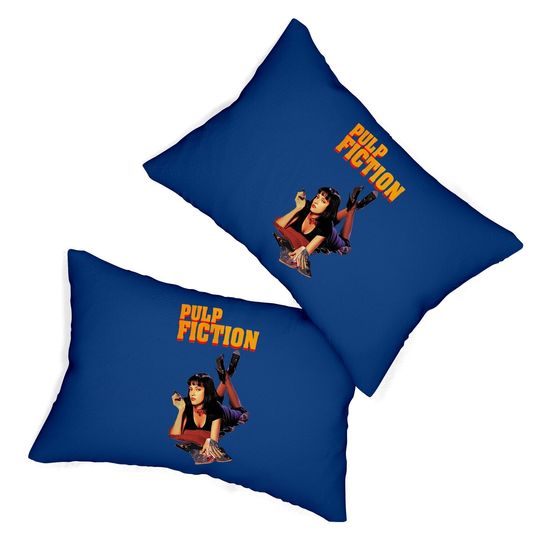 Nirvan Pulp Fiction Mia  lumbar Pillow