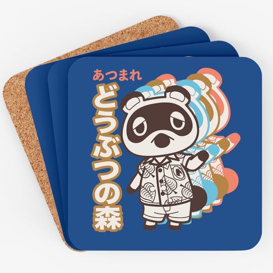 Discover Animal Crossing Tom Nook Coasters