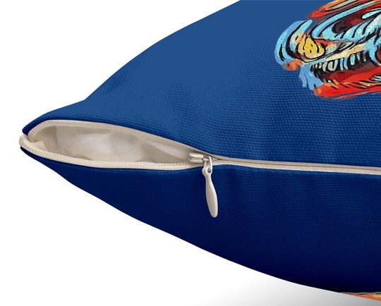 Colorful Silverback Gorilla Image Gorillas Picture Ape Throw Pillow