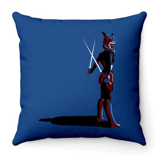 Casual Cotton Ahsoka Tano Throw Pillow