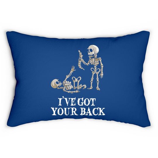 I Got Your Back Stick Lumbar Pillow Friendship Sarcastic Lumbar Pillow Lumbar Pillow