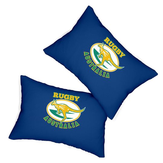Australia Rugby, Wallabies Rugby Jersey, Australian Flag Lumbar Pillow