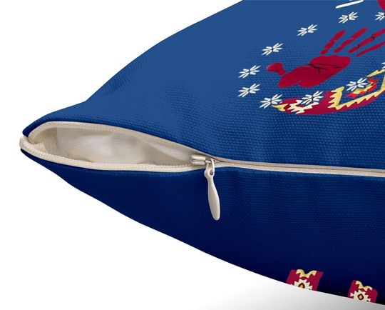 Indigenous Woman Native American Strong Throw Pillow