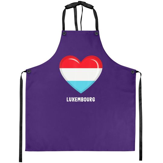 Luxembourg Flag Aprons