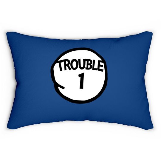 Trouble 1 One Matching Group Trouble 1 Lumbar Pillow