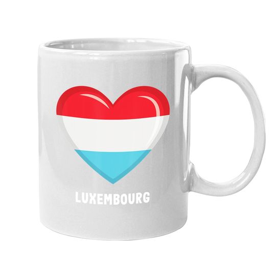 Luxembourg Flag Mugs