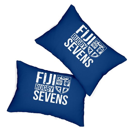 Fiji Rugby Sevens 7s Proud Team Lumbar Pillow