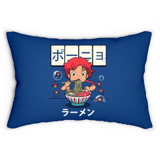 Ponyo Goldfish Ralumbar Pillow