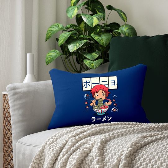 Ponyo Goldfish Ralumbar Pillow