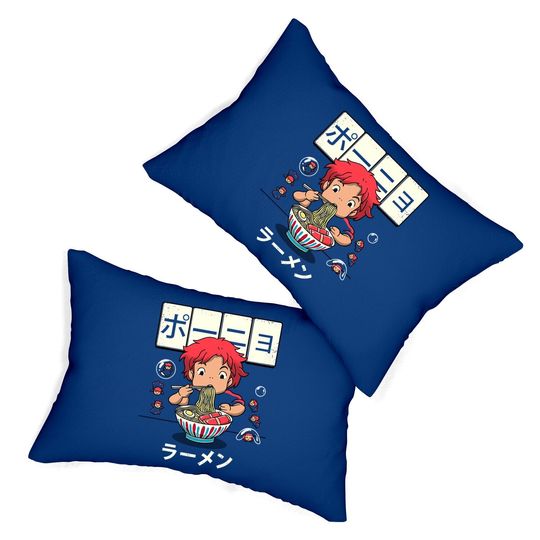 Ponyo Goldfish Ralumbar Pillow