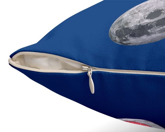 Pomegranate Moon Throw Pillow
