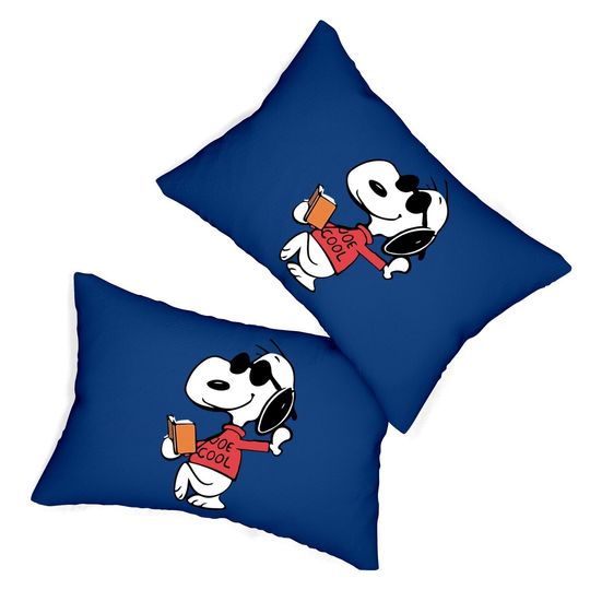 Joe Cool Snoopy Lumbar Pillow