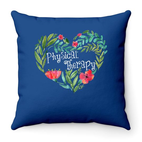 Physical Therapy Gift Funny Pt Physical Therapist Throw Pillow